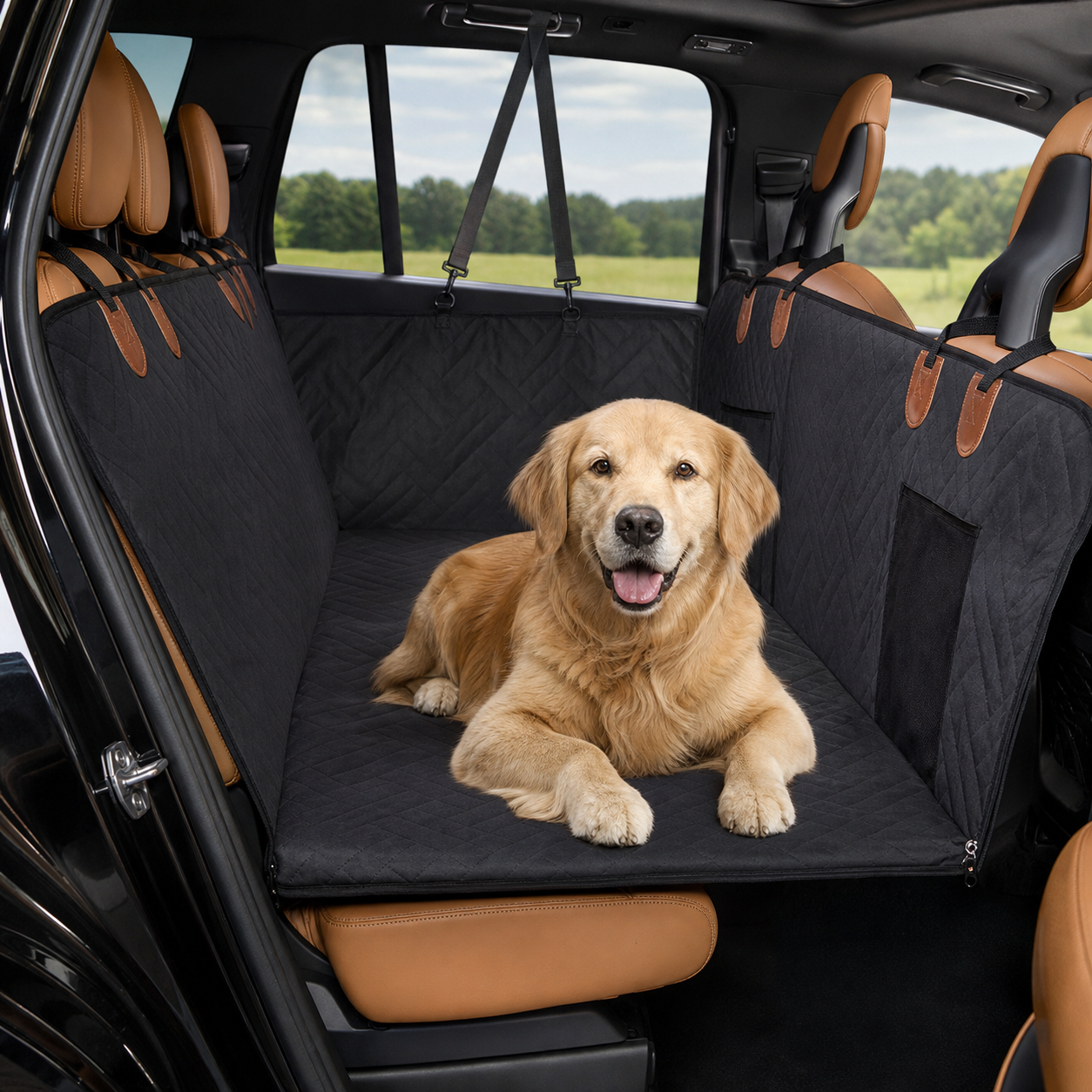 Waterproof Dog Car Seat Hammock Cover