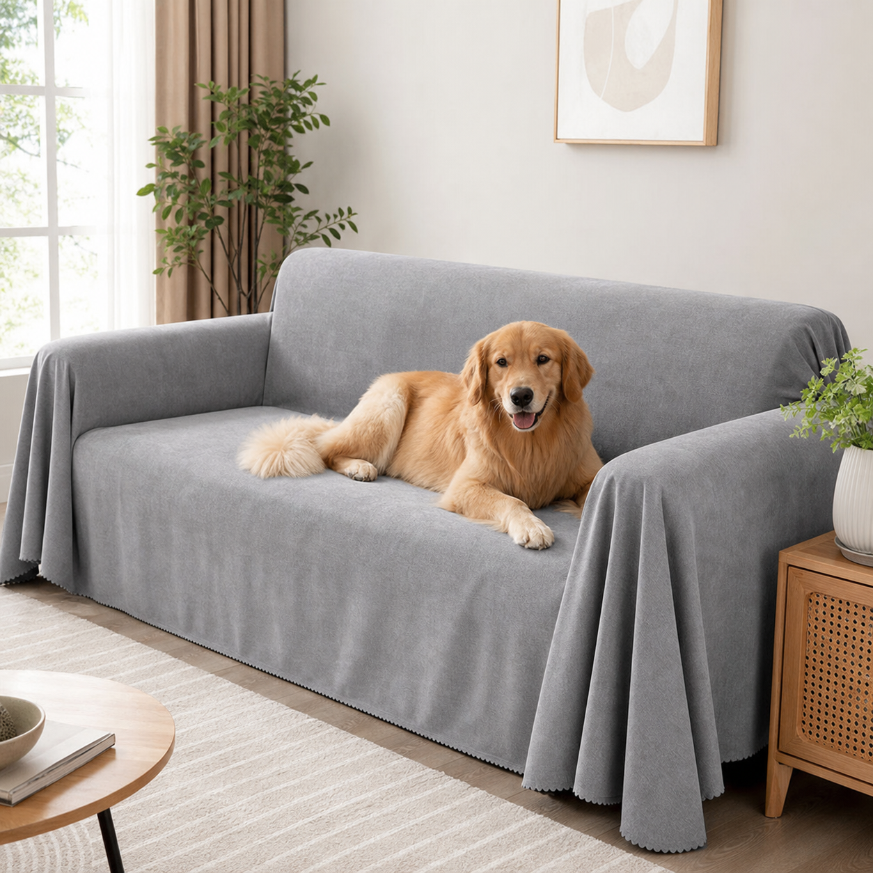 Washable Waterproof Pet Couch Cover