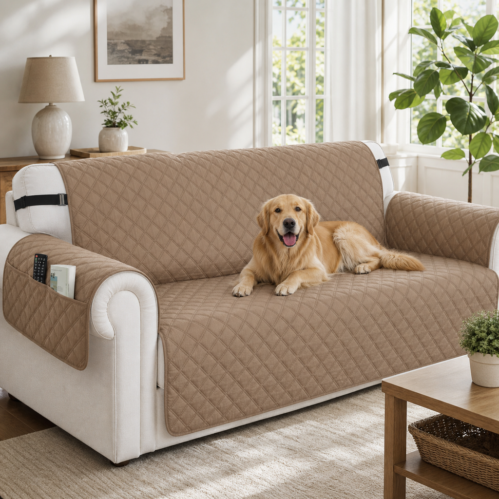 Non-Slip Waterproof Couch Cover for Pets
