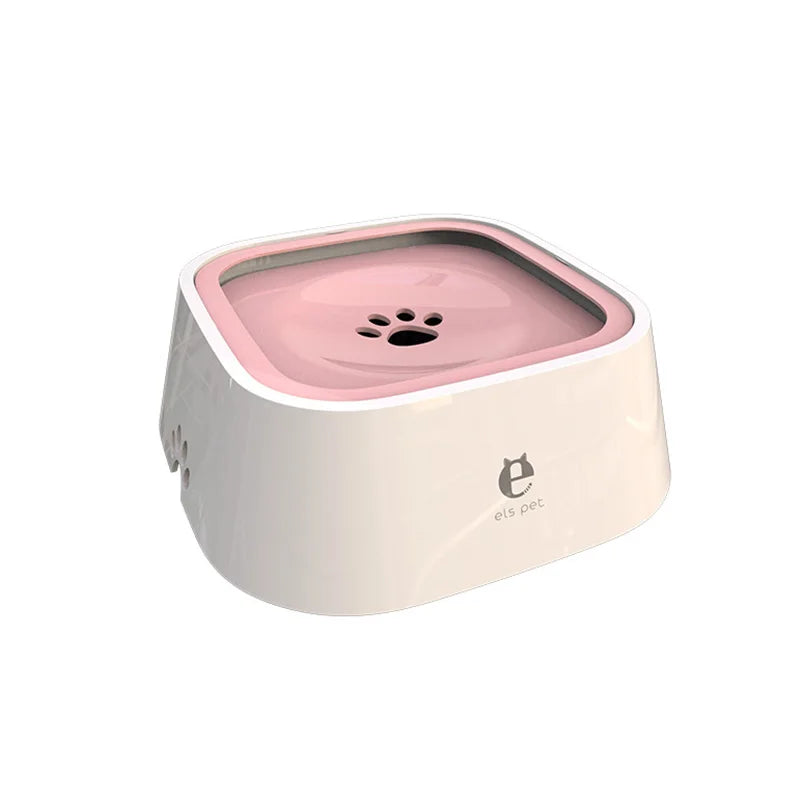 Floating Dog Water Bowl for Slower Drinking