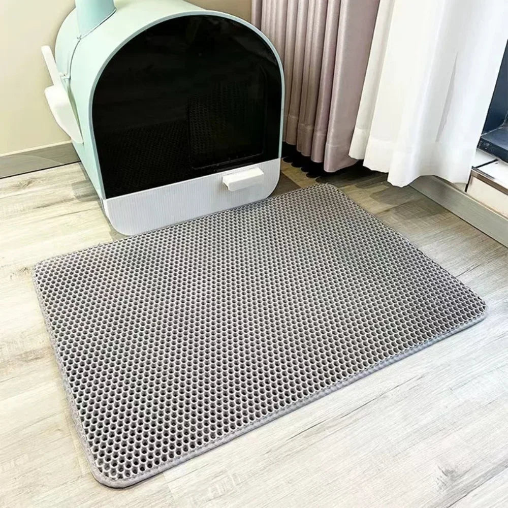 Large Double-Layer Cat Litter Trapping Mat