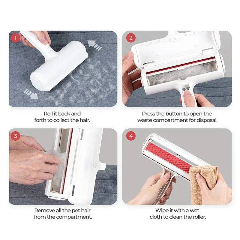 One-Hand Pet Hair Remover Roller
