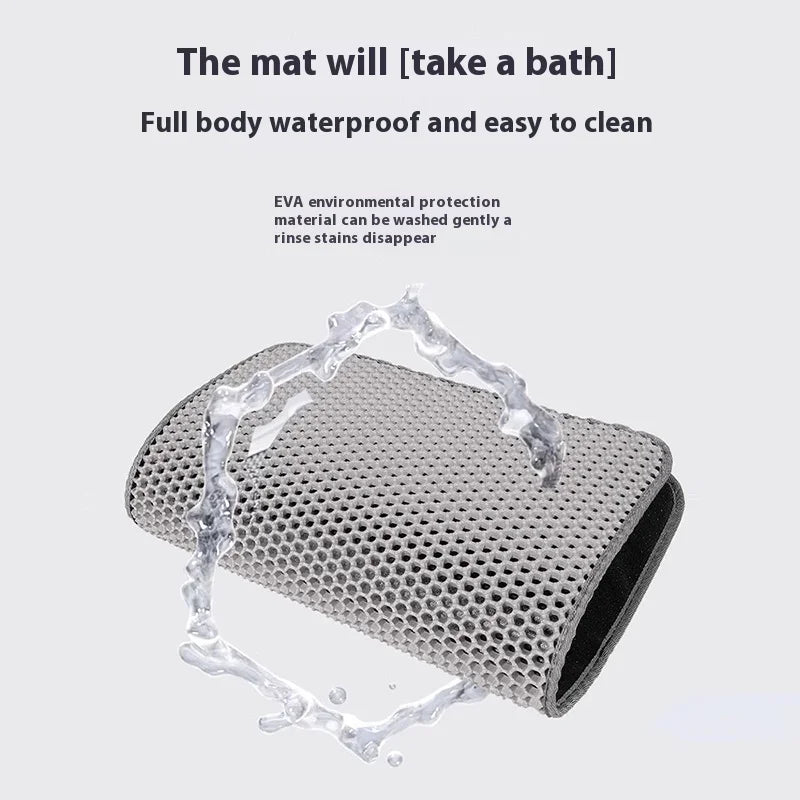 Large Double-Layer Cat Litter Trapping Mat