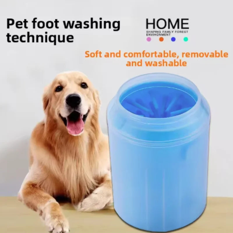 Soft Silicone Dog Paw Cleaner Cup