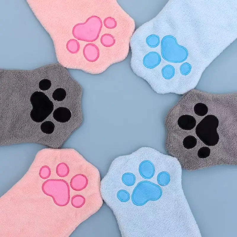 Microfiber Dog Paw Cleaning Mitt