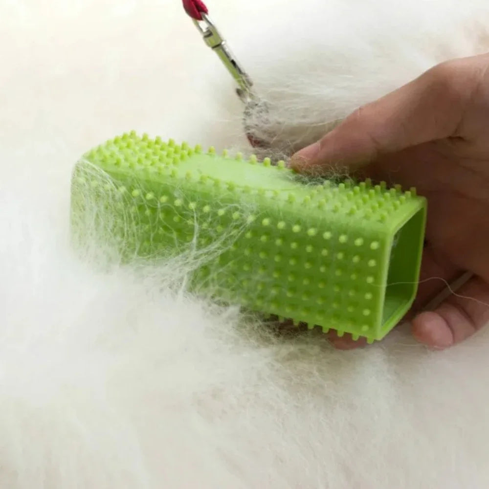 Pet Hair Detailer Brush for Couches and Car Seats