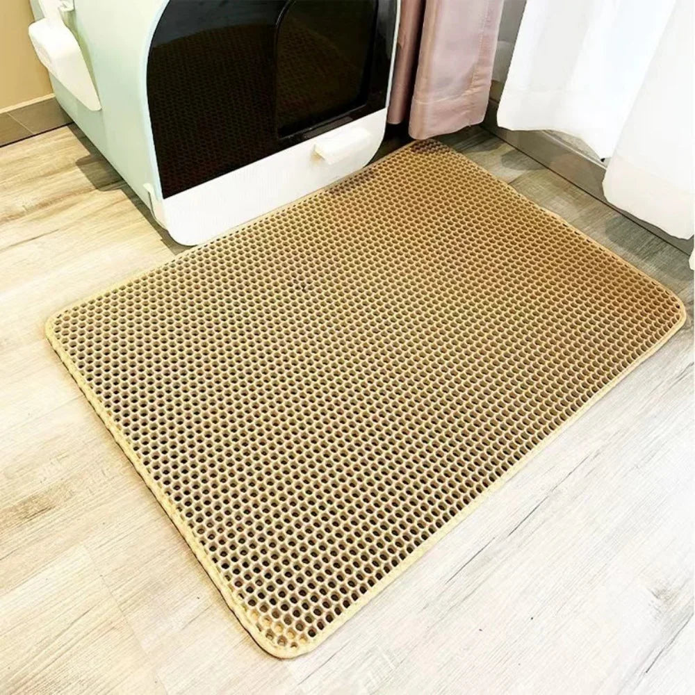 Large Double-Layer Cat Litter Trapping Mat
