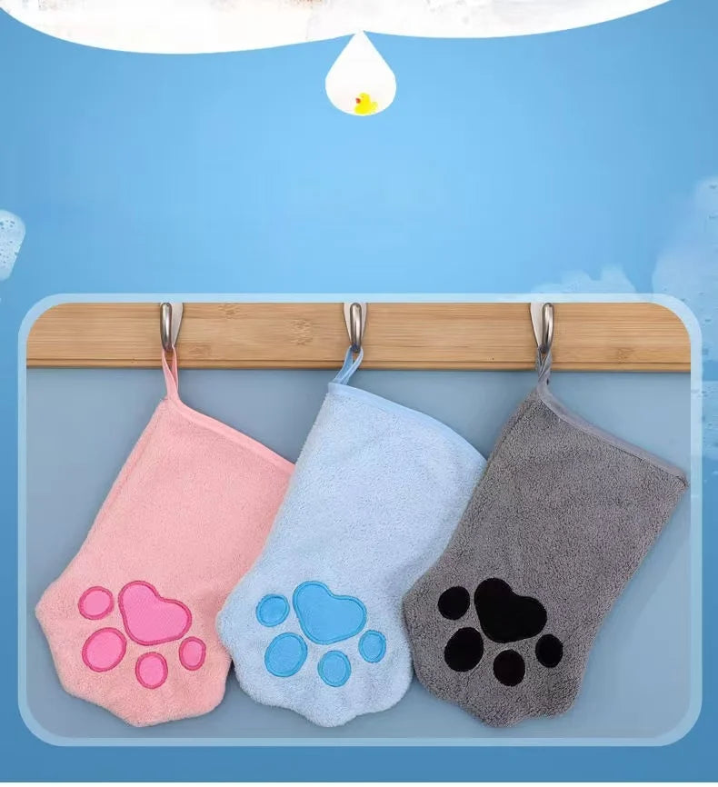 Microfiber Dog Paw Cleaning Mitt