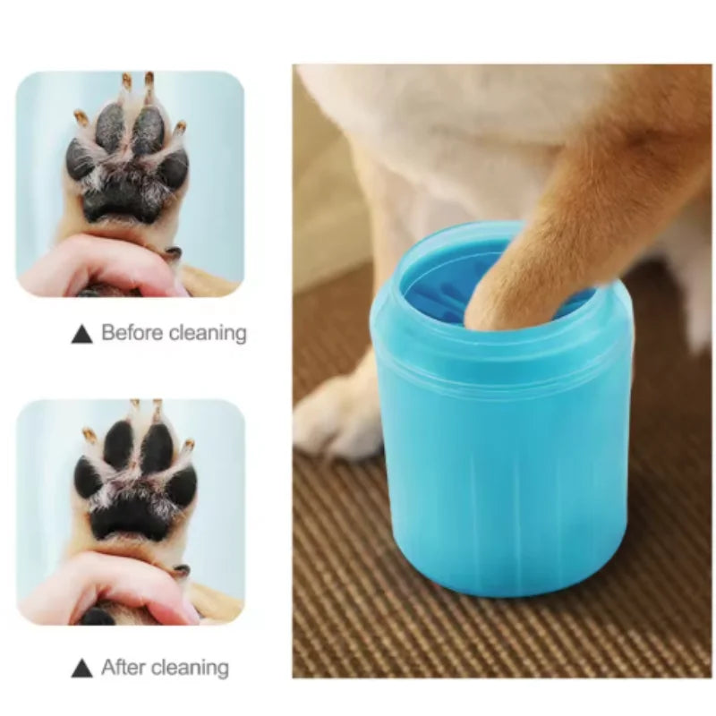 Soft Silicone Dog Paw Cleaner Cup