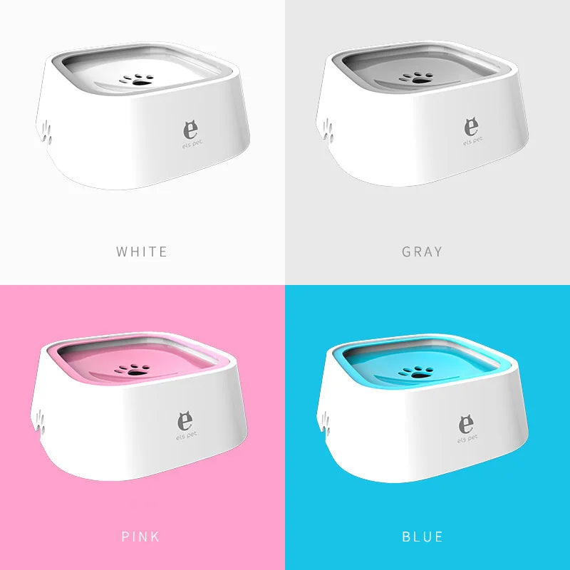 Floating Dog Water Bowl for Slower Drinking