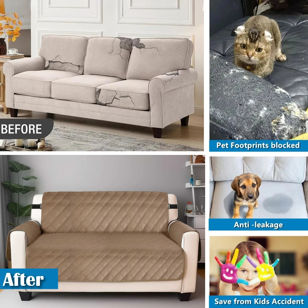 Non-Slip Waterproof Couch Cover for Pets