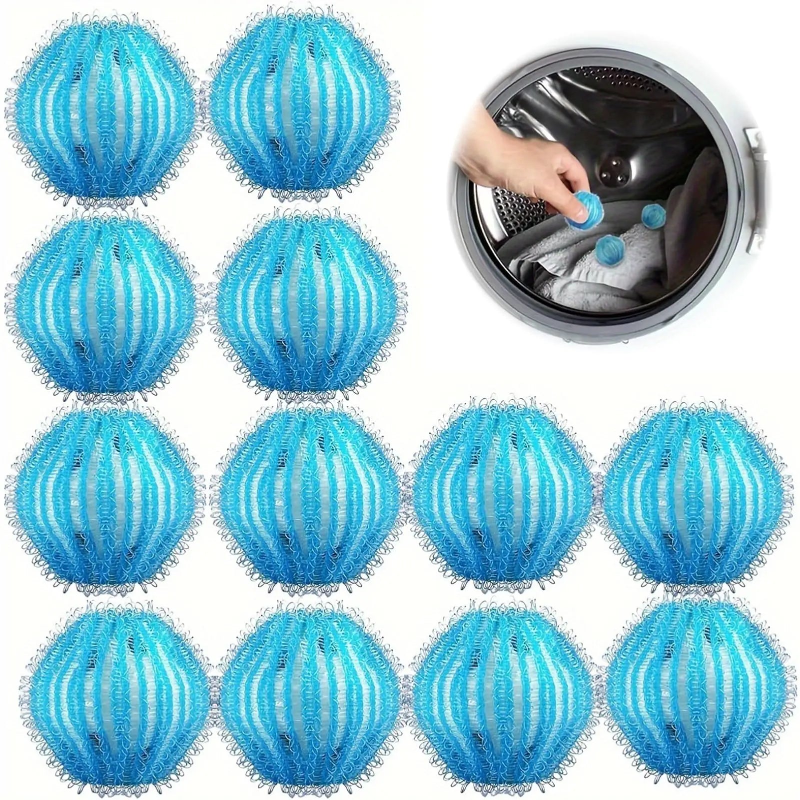 Reusable Pet Hair Laundry Filter Balls