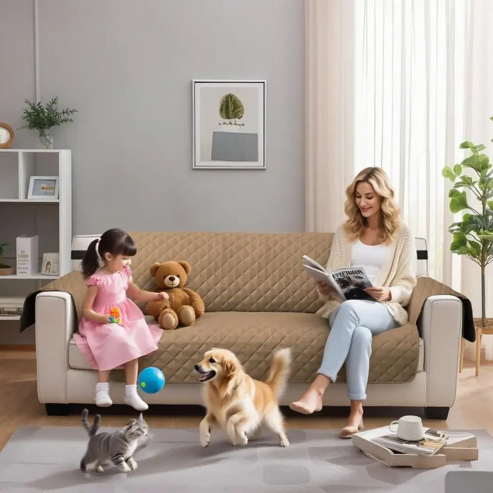 Non-Slip Waterproof Couch Cover for Pets