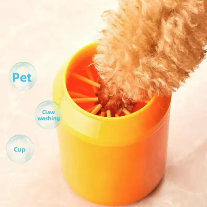 Soft Silicone Dog Paw Cleaner Cup