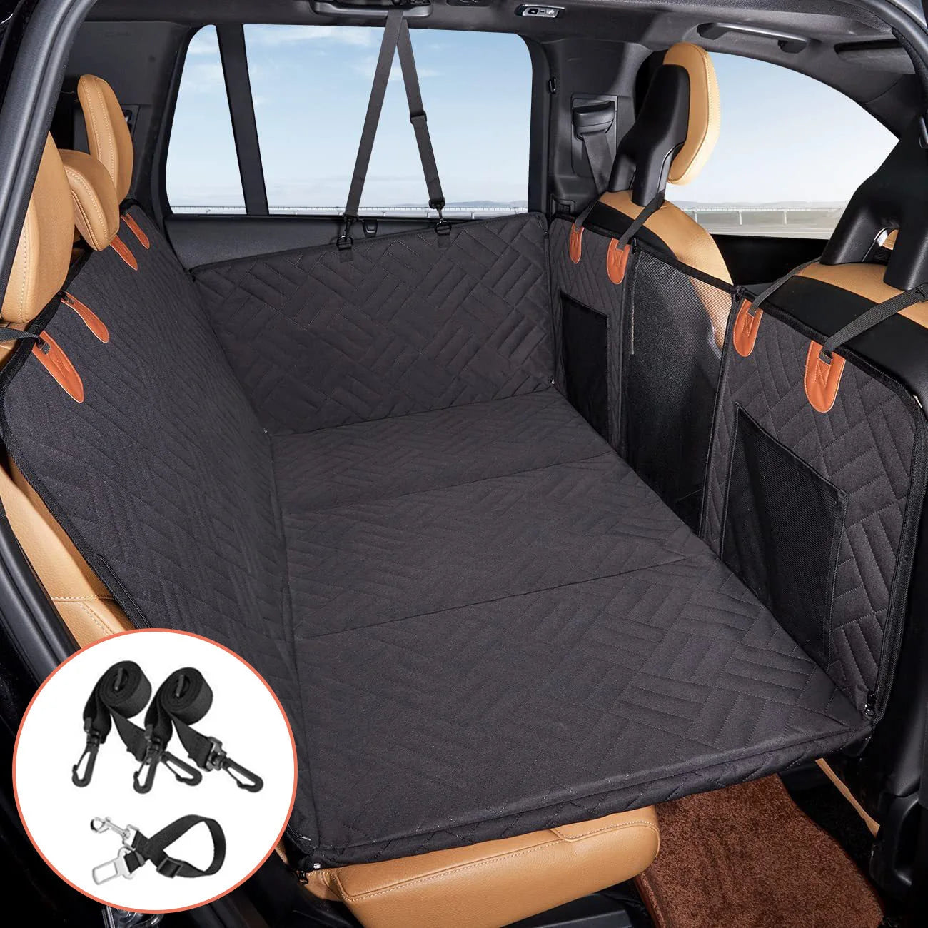 Waterproof Dog Car Seat Hammock Cover